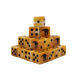 Crisis Robot Ochre Dice 16mm Square (25 Stück)-Baron of Dice-Radaddel