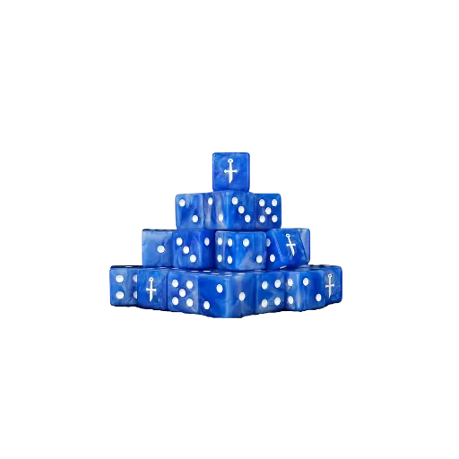 Broken Sword Dice 16mm Square (25 Stück)-Baron of Dice-Radaddel