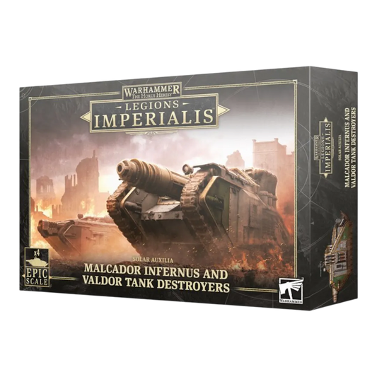Legions Imperialis: Malcador Infernus and Valdor Tank Destroyers-Games Workshop-Radaddel