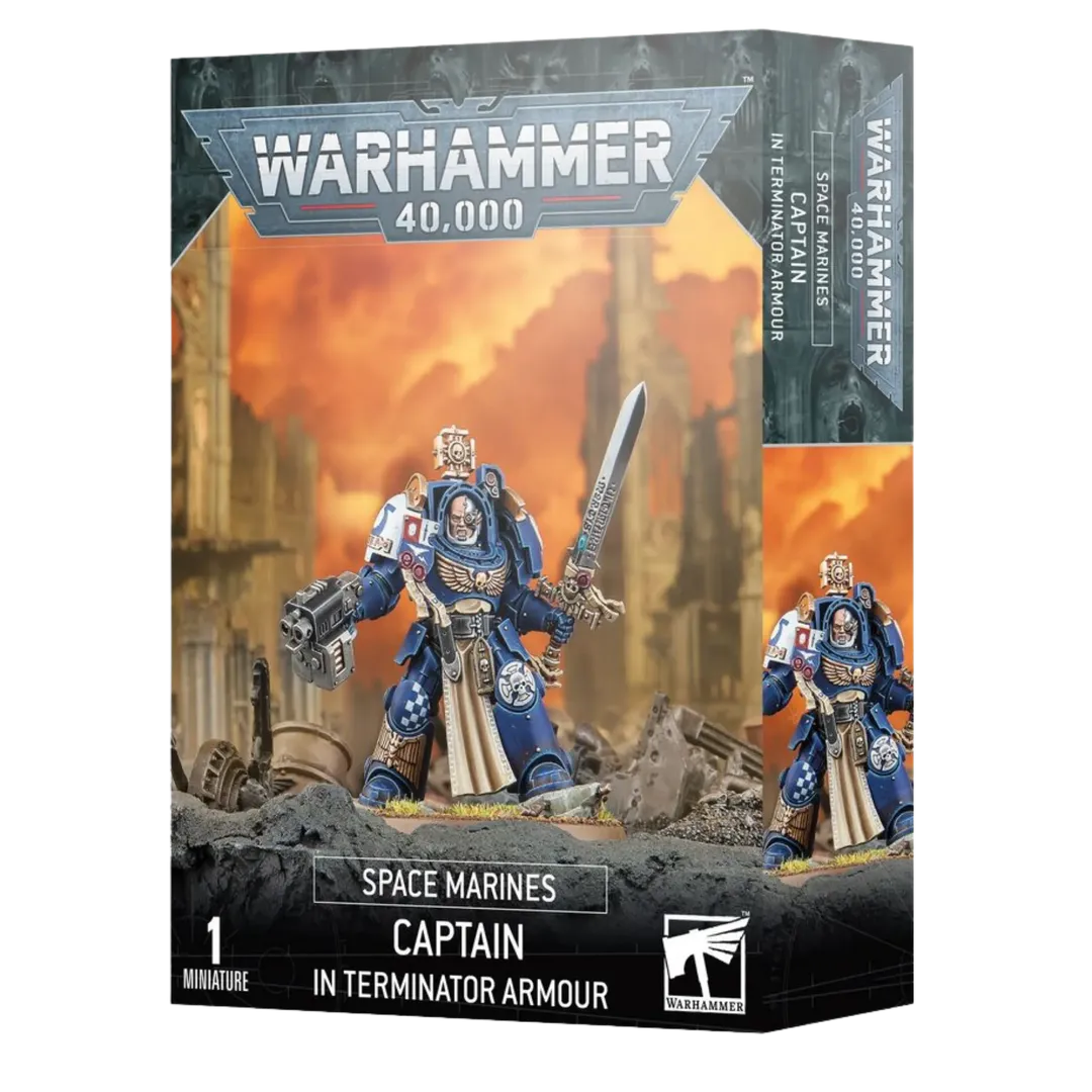 Space Marines: Captain in Terminator Armour-Games Workshop-Radaddel