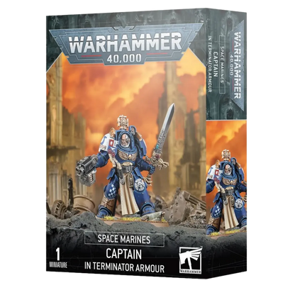 Space Marines: Captain in Terminator Armour-Games Workshop-Radaddel