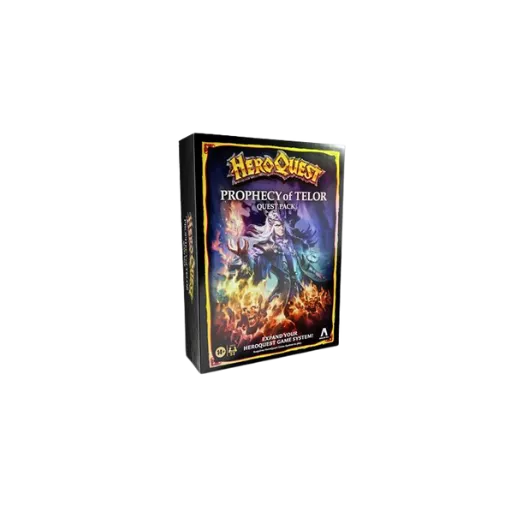 HeroQuest Erweiterung Die Prophezeihung von Telor Abenteuerpack - DE-Hasbro-Radaddel