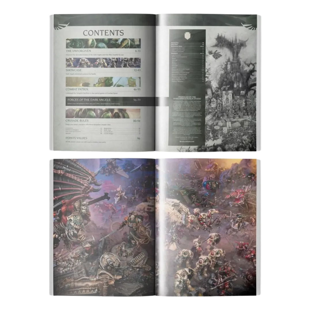 Dark Angels: Codex (englisch)-Games Workshop-Radaddel