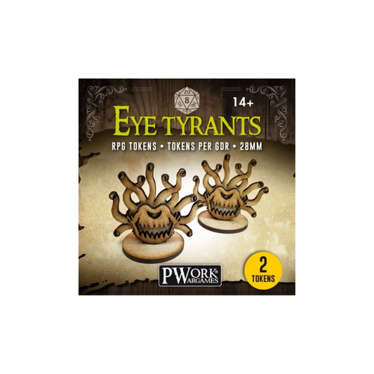 RPG TOKENS Eye Tyrants-PWork Wargames-Radaddel