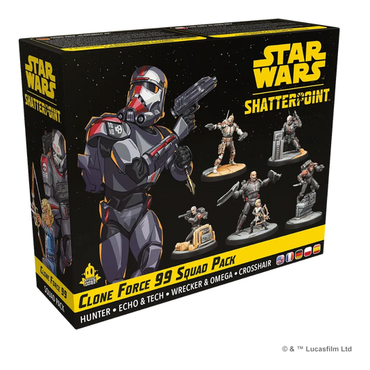 Star Wars Shatterpoint: Clone Force 99 Squad Pack-Atomic Mass Games-Radaddel