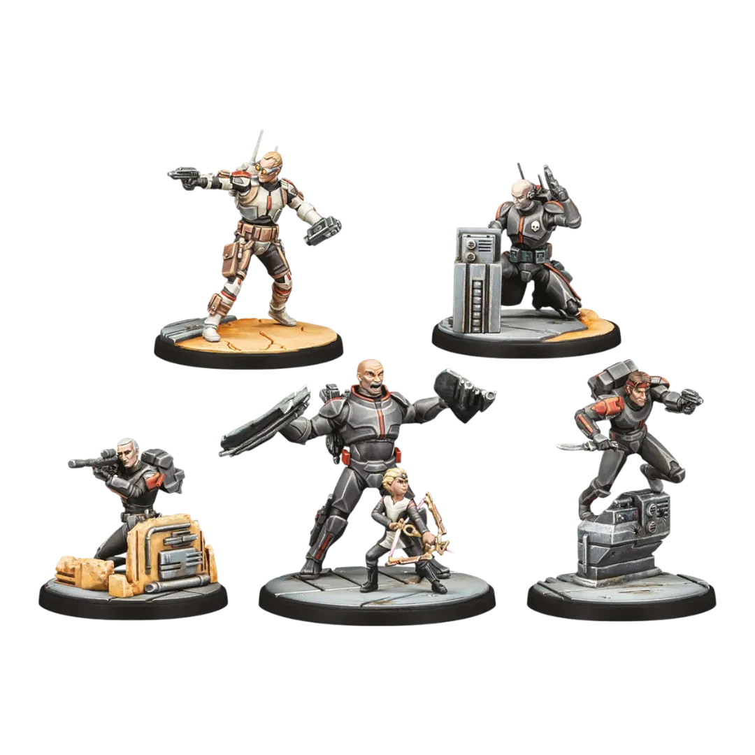 Star Wars Shatterpoint: Clone Force 99 Squad Pack-Atomic Mass Games-Radaddel