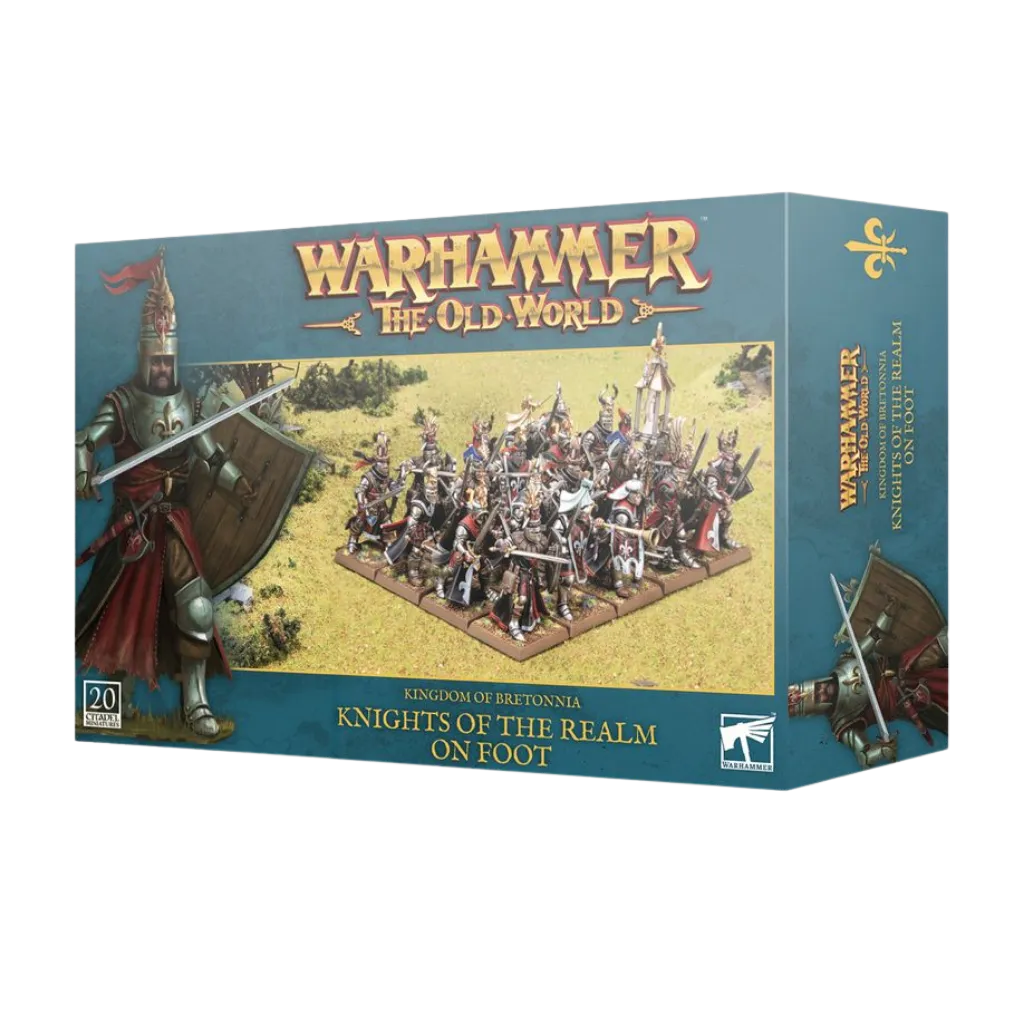 Bretonnia: Knights of the Realm on Foot-Games Workshop-Radaddel