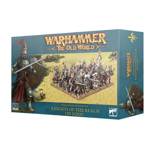 Bretonnia: Knights of the Realm on Foot-Games Workshop-Radaddel