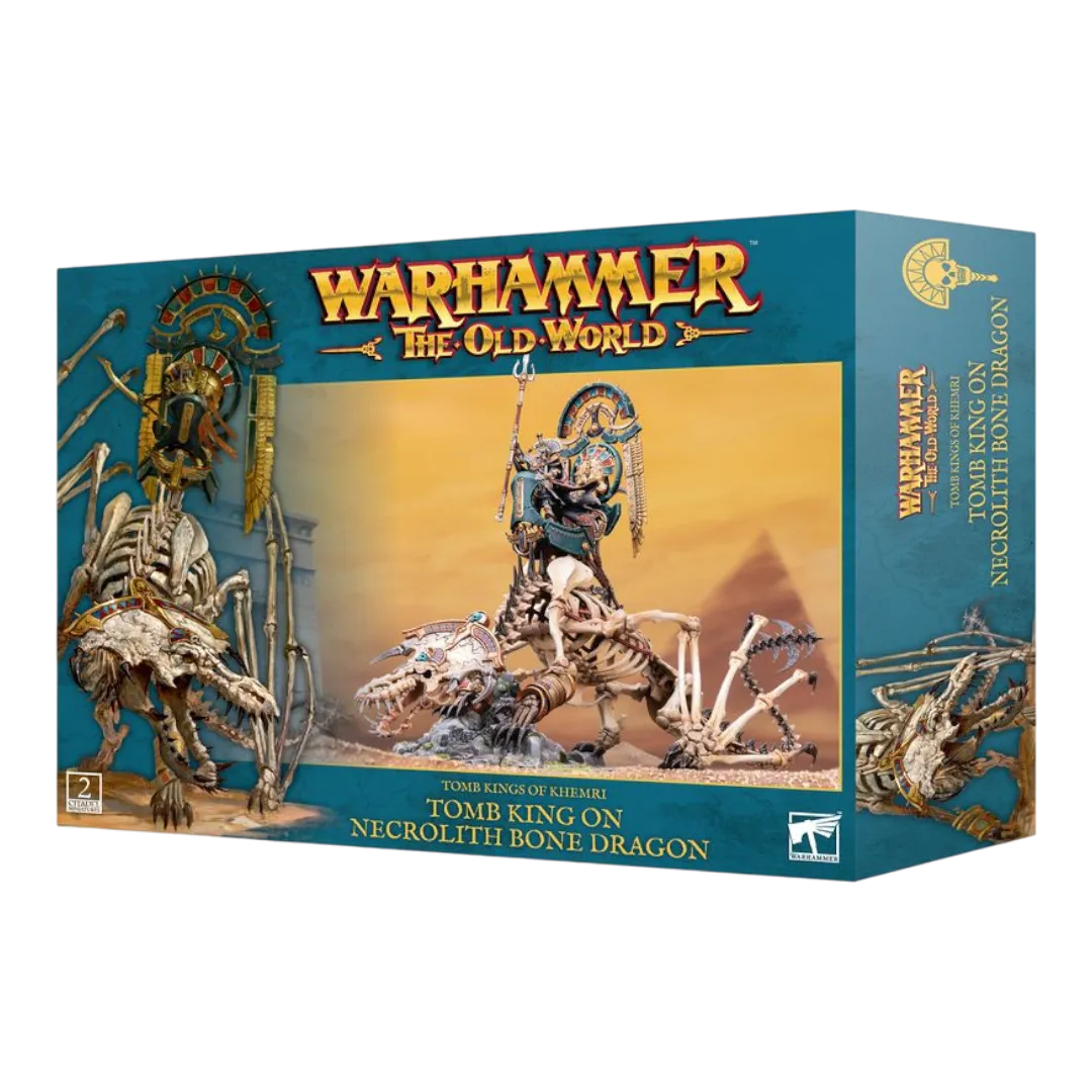 Khemri: Tomb King on Necrolith Bone Dragon-Games Workshop-Radaddel