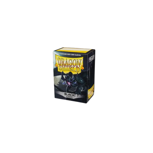 Dragon Shield Standard Sleeves - Black (100 Sleeves)-Arcane Tinmen-Radaddel
