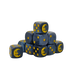 Black Moon Round 16mm (25 Stück)-Baron of Dice-Radaddel