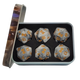 Infinity Offical Generic N4 Marbled with Gold D20 (6 Stück)-Baron of Dice-Radaddel