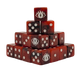 Evil Eye Square 16mm (25 Stück)-Baron of Dice-Radaddel