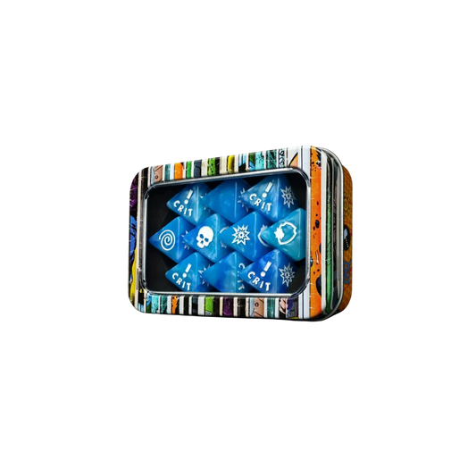 Superhero - Generic Blue Set D8 (10 Stück)-Baron of Dice-Radaddel