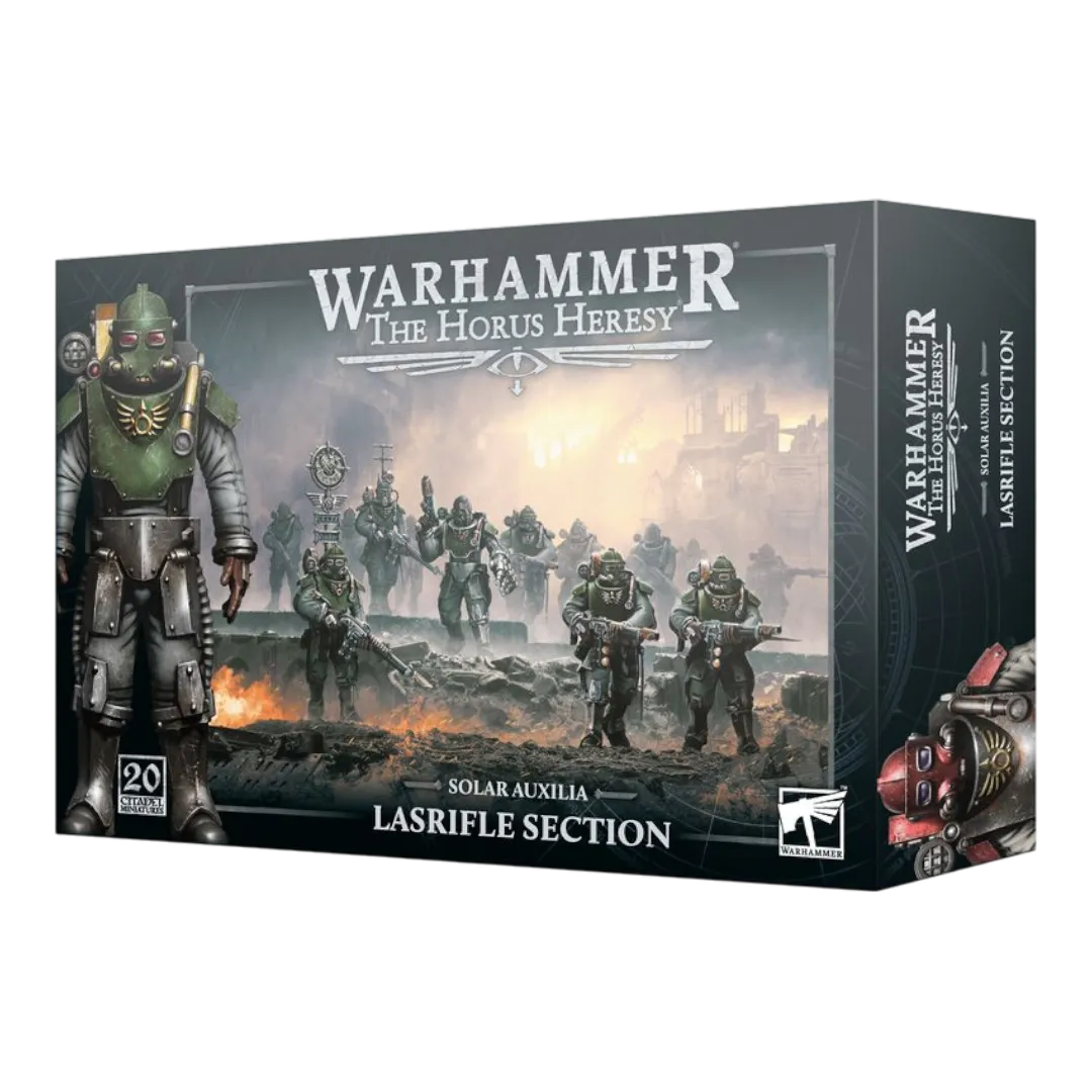 Solar Auxilia: Lasrifle Section-Games Workshop-Radaddel