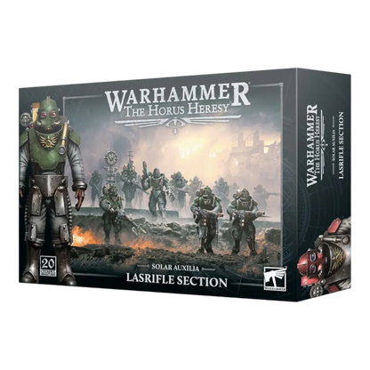 Solar Auxilia: Lasrifle Section-Games Workshop-Radaddel