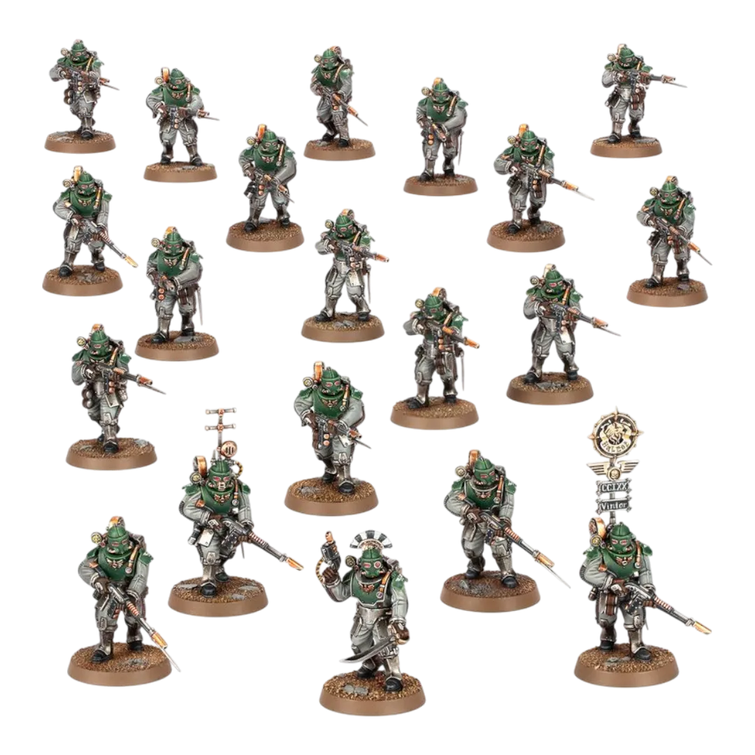 Solar Auxilia: Lasrifle Section-Games Workshop-Radaddel