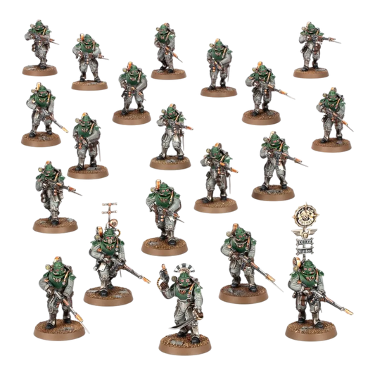 Solar Auxilia: Lasrifle Section-Games Workshop-Radaddel
