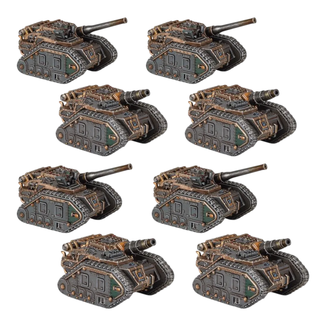Legions Imperialis: Solar Auxilia Basilisks/Medusas-Games Workshop-Radaddel