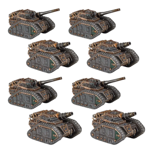 Legions Imperialis: Solar Auxilia Basilisks/Medusas-Games Workshop-Radaddel