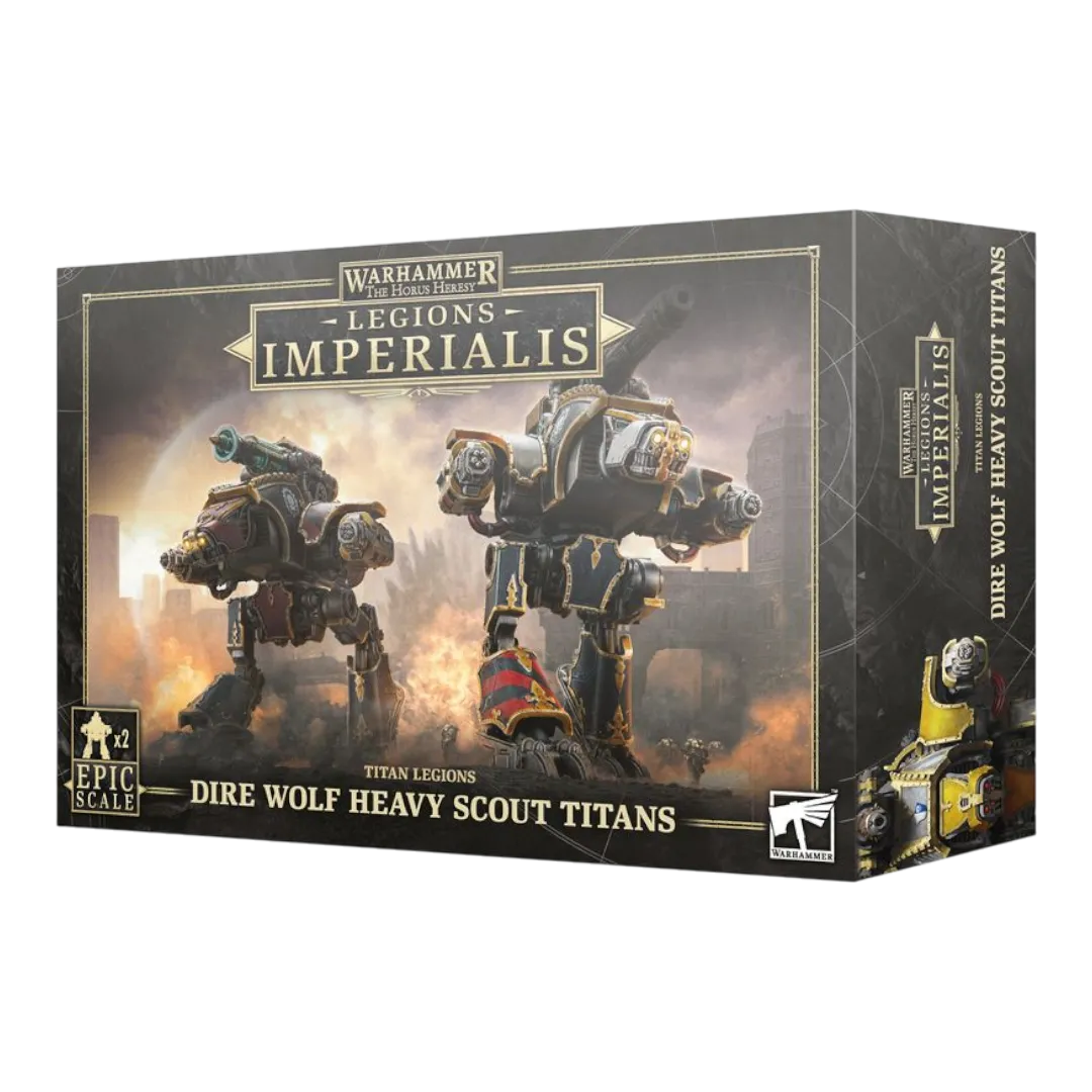Legions Imperialis: Dire Wolf Heavy Scout Titans-Games Workshop-Radaddel