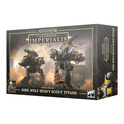 Legions Imperialis: Dire Wolf Heavy Scout Titans-Games Workshop-Radaddel