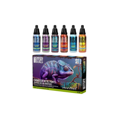 Chameleon Acrylic Paint Set 1-Greenstuff World-Radaddel