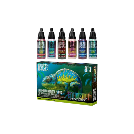Chameleon Acrylic Paint Set 3-Greenstuff World-Radaddel