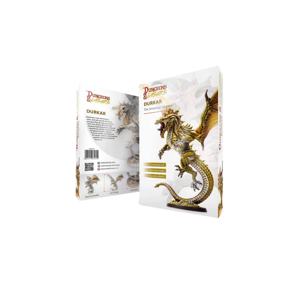 Dungeons & Lasers: Durkar The Sovereign Serpent-Archon Studio-Radaddel