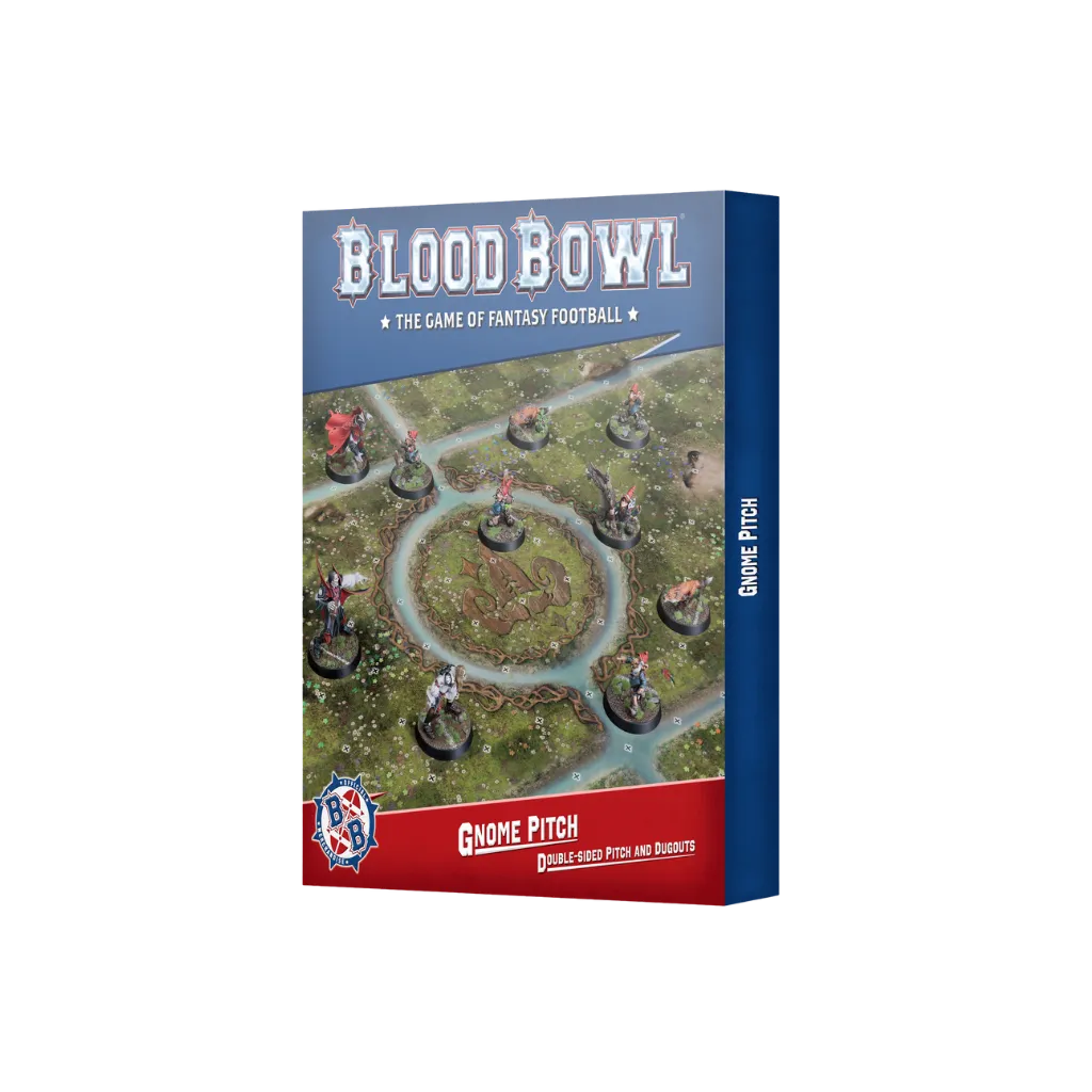 Blood Bowl: Gnome Pitch & Dugouts-Games Workshop-Radaddel