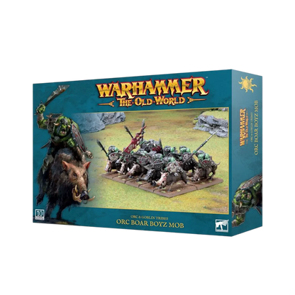 Orc & Goblin: Orc Boar Boyz Mob-Games Workshop-Radaddel