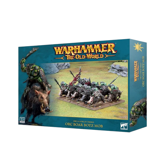 Orc & Goblin: Orc Boar Boyz Mob-Games Workshop-Radaddel