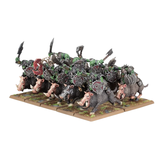 Orc & Goblin: Orc Boar Boyz Mob-Games Workshop-Radaddel