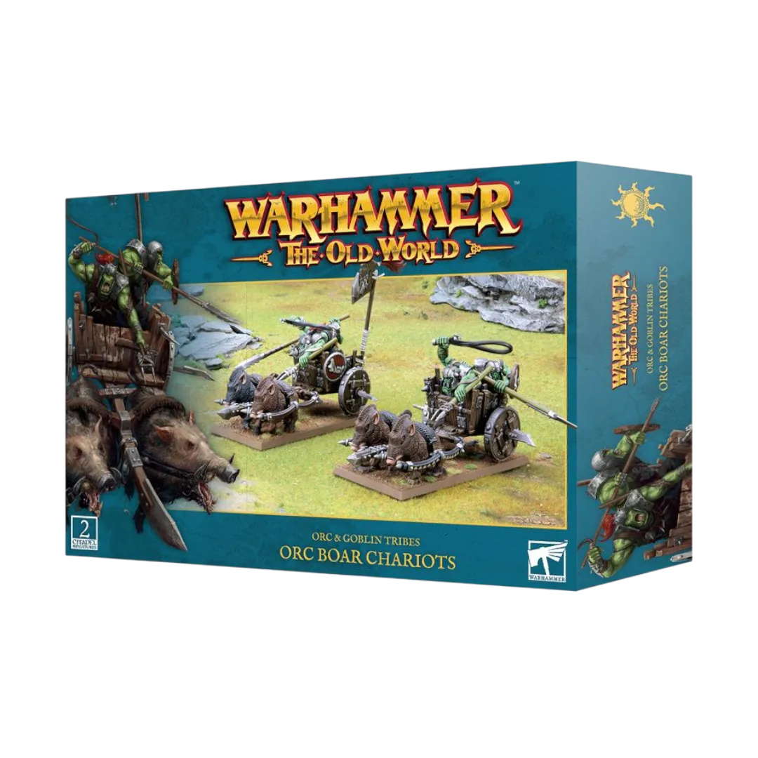 Orc & Goblin: Orc Boar Chariots-Games Workshop-Radaddel