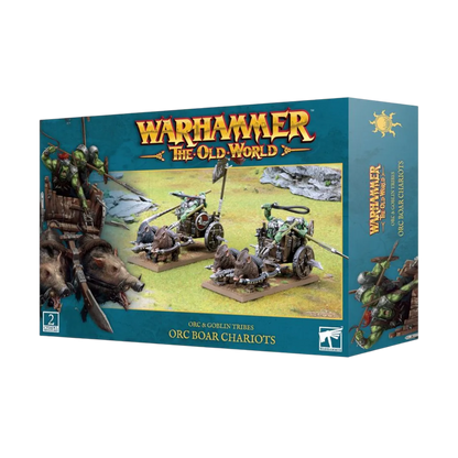Orc & Goblin: Orc Boar Chariots-Games Workshop-Radaddel