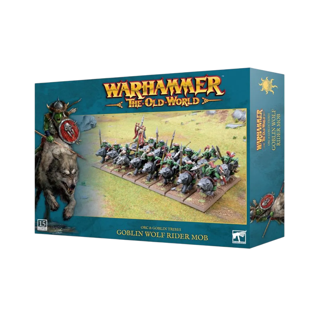 Orc & Goblin: Goblin Wolf Rider Mob-Games Workshop-Radaddel