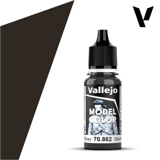 Model Color Black Grey 18 ml (185)-Vallejo-Radaddel