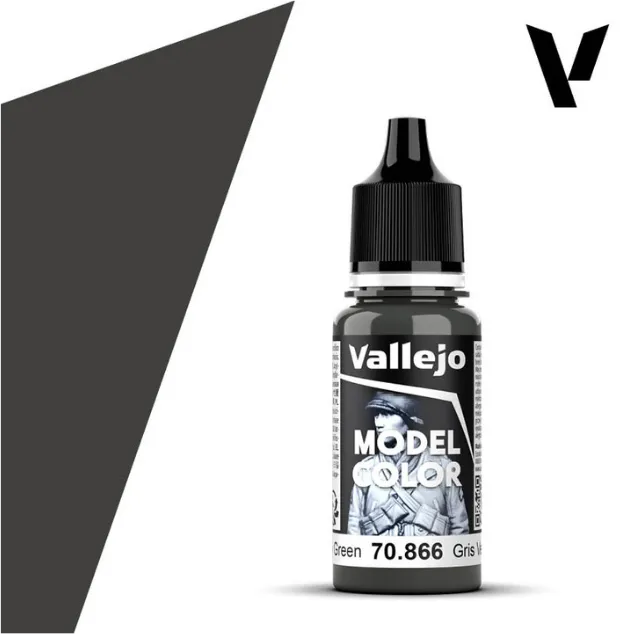 Model Color Grey Green 18 ml (184)-Vallejo-Radaddel