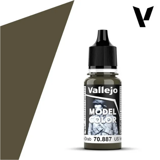 Model Color Us Olive Drab 18 ml (122)-Vallejo-Radaddel