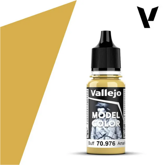Model Color Buff 18 ml (123)-Vallejo-Radaddel