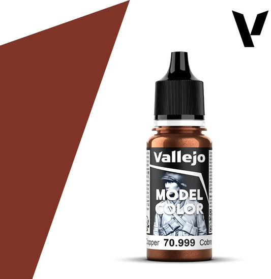 Model Color Copper 18 ml (203)-Vallejo-Radaddel
