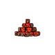 Fuck Me, Bad Dice Red Round 16mm (25 Stück)-Baron of Dice-Radaddel
