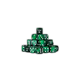 Fuck Me, Bad Dice Green Round 16mm (25 Stück)-Baron of Dice-Radaddel