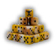 Pharaoh Round 16mm (25 Stück)-Baron of Dice-Radaddel