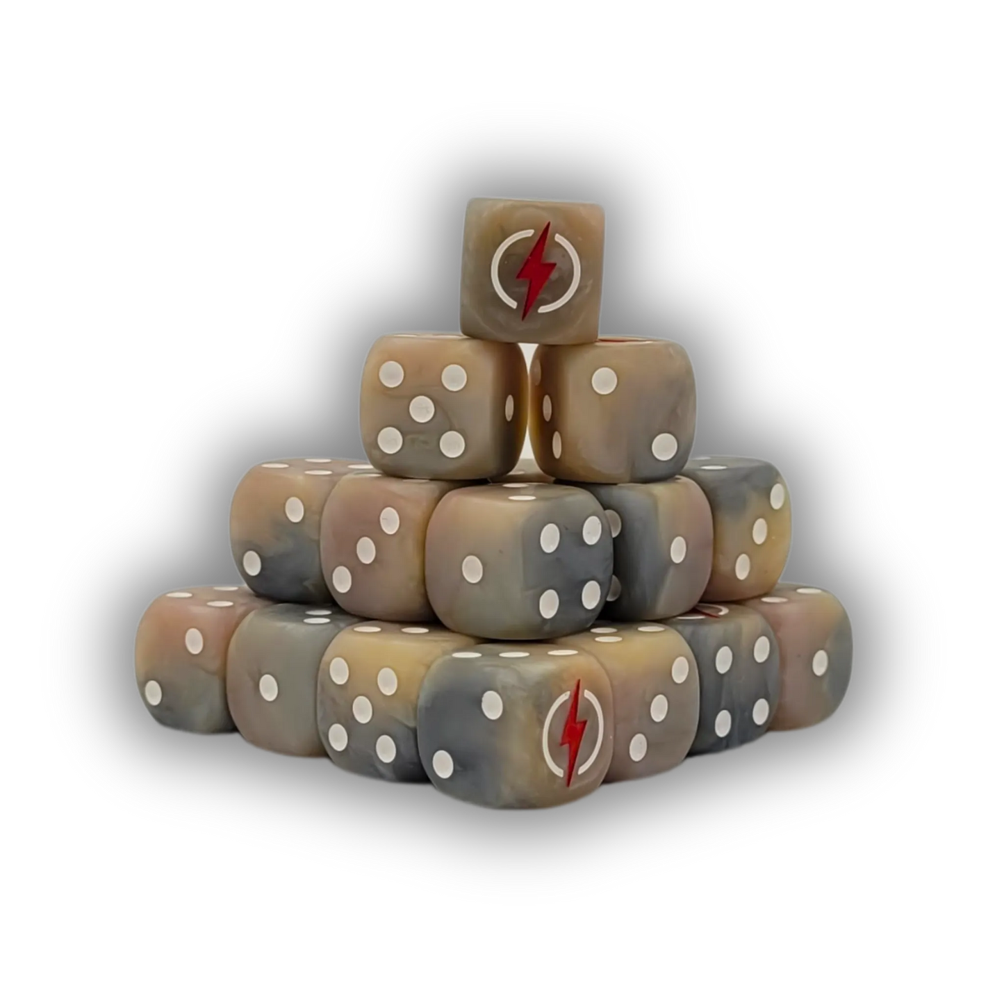 Armageddon Legion Round 16mm (25 Stück)-Baron of Dice-Radaddel