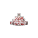 Universal Peace White Square 16mm (25 Stück)-Baron of Dice-Radaddel