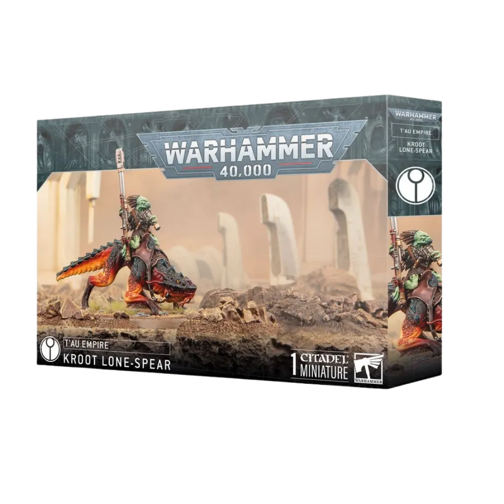 Tau Empire: Kroot Lone-Spear-Games Workshop-Radaddel