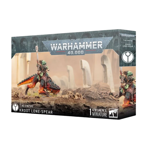 Tau Empire: Kroot Lone-Spear-Games Workshop-Radaddel