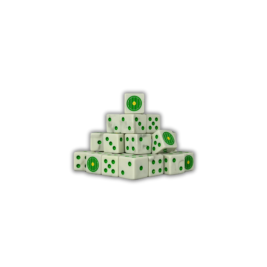 Halfling Hideout Dice 16mm Square (25 Stück)-Baron of Dice-Radaddel
