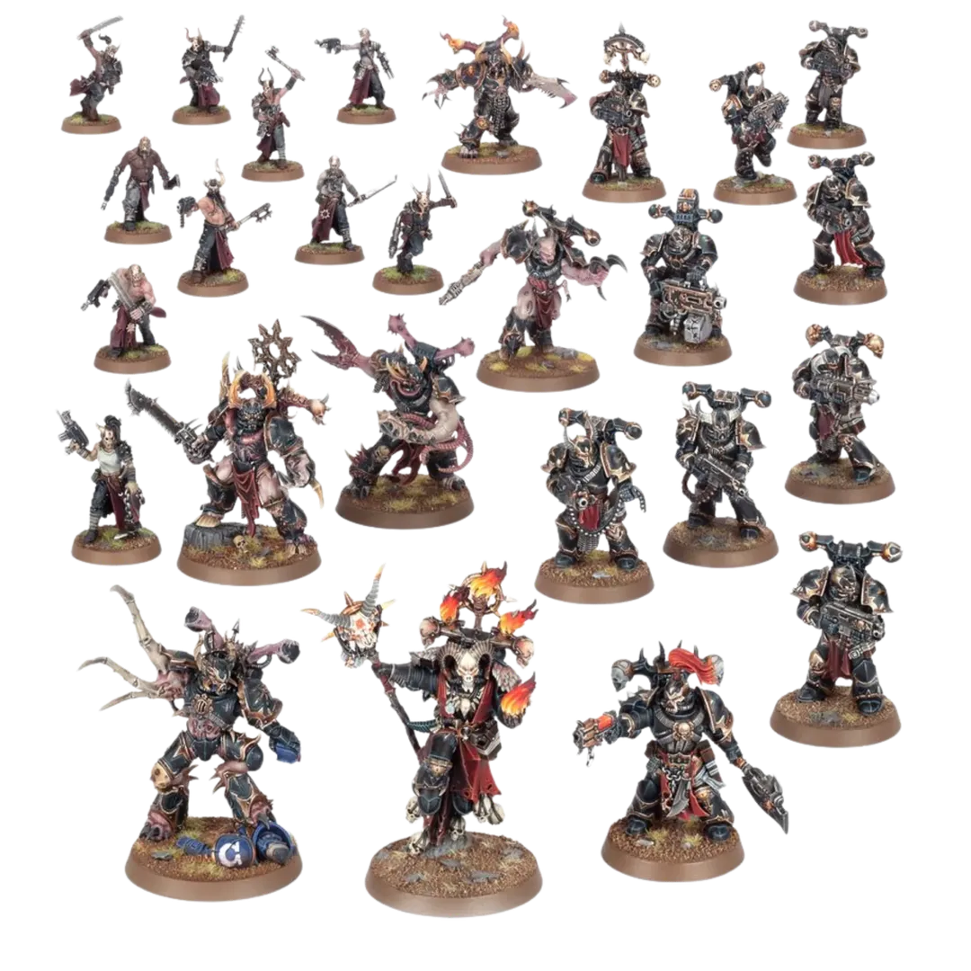 Chaos Space Marines: Combat Patrol-Games Workshop-Radaddel